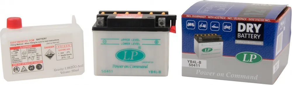 Premium LANDPORT - LB4L-B 50411 DRY - Batteries - COMBIPACK EU2019/1148